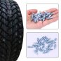 100Pcs 26mm Car Racing Track Tire Stud Screw Anti-Slip Wheel Tyre Snow Spikes EL