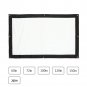 100" Inch Projector Projection Screen 16:9 White Matte 3D HD Home Cinema Theater