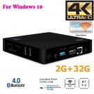Z83II Smart PC TV Box 4K Support for Win10 Quad Core Dual Band WiFi BT4.0 2G+32G