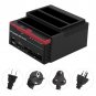 HDD Clone Docking Station Triple 2.5'' 3.5'' SATA IDE USB Hard Drive Card Reader