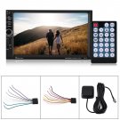 7" Touch Screen Bluetooth Microphone Car MP5 Player GPS USB AUX Remote Control