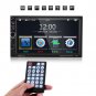 7" Touch Screen Bluetooth Microphone Car MP5 Player GPS USB AUX Remote Control