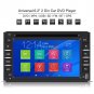 6.2 inch 2 Din HD Car Touchscreen FM SD USB DVD Vedio MP5 Player In-Dash GPS EL