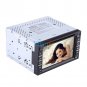 6.2 inch 2 Din HD Car Touchscreen FM SD USB DVD Vedio MP5 Player In-Dash GPS EL