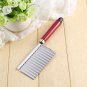 Potato Wavy Edged Knife Multifunction Stainless Steel Fruit Cutting Cooking Tool