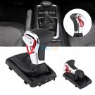Car Gear Shift Knob Gaitor Boot Cover Black Leather New For Audi A5 A4L Q5 B8PA