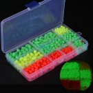 1000Pcs Luminous Fishing Beads Sea Fishing Lure Floating Tackle Multi-Size w/Box