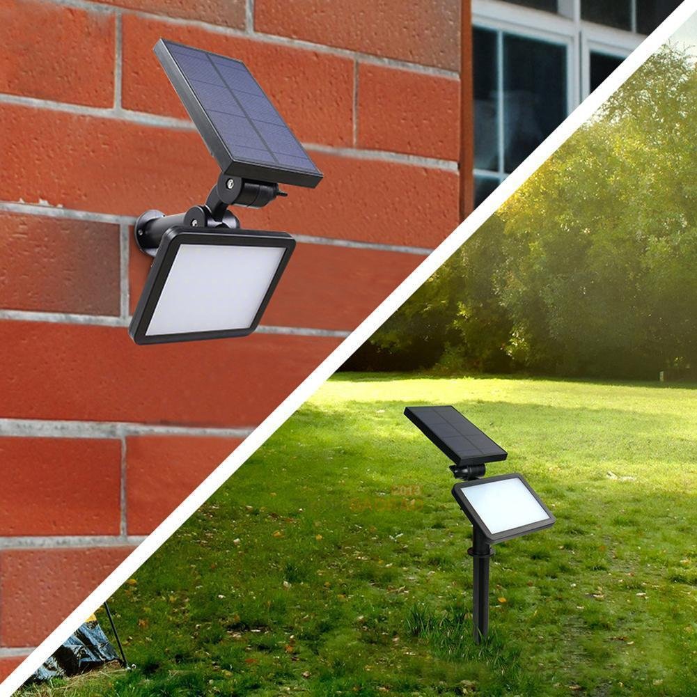 1/2/5PCS 48 LED Solar Light Outdoor Sensor Garden Yard Flood Lawn Light Lamp