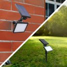 1/2/5PCS 48 LED Solar Light Outdoor Sensor Garden Yard Flood Lawn Light Lamp