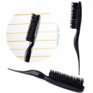 Professional Salon Teasing Back Combing Hair Brush Slim Line Styling Comb Black