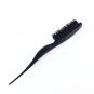 Professional Salon Teasing Back Combing Hair Brush Slim Line Styling Comb Black