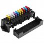 Car Auto 10 Way 5-Pin Circuit Standard Blade Fuse Box Block Holder Engine Hot