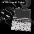 560Pcs Connector Housing Male / Female Crimp Pin Connector with Box EM
