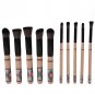 10pcs Brushes Set Pro Kabuki Makeup Tool Brush Powder Eyeshadow Foundation Blush