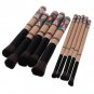 10pcs Brushes Set Pro Kabuki Makeup Tool Brush Powder Eyeshadow Foundation Blush