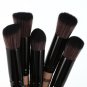 10pcs Brushes Set Pro Kabuki Makeup Tool Brush Powder Eyeshadow Foundation Blush