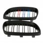 Car Double Line Front Grille For BMW E92 E93 M3 Series Coupe Cabriolet 2006-2010