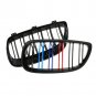 Car Double Line Front Grille For BMW E92 E93 M3 Series Coupe Cabriolet 2006-2010