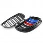 Car Double Line Front Grille For BMW E92 E93 M3 Series Coupe Cabriolet 2006-2010