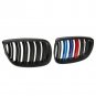 Car Double Line Front Grille For BMW E92 E93 M3 Series Coupe Cabriolet 2006-2010
