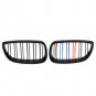 Car Double Line Front Grille For BMW E92 E93 M3 Series Coupe Cabriolet 2006-2010