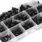 420x M3 M4 M5 Carbon Steel Hex Socket Head Cap Screws Nut Assorted Kit Box Black