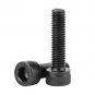 420x M3 M4 M5 Carbon Steel Hex Socket Head Cap Screws Nut Assorted Kit Box Black