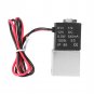 12V DC 1/4" 2 Way Normally Closed Pneumatic Electric Solenoid Air Valve Switch