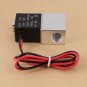12V DC 1/4" 2 Way Normally Closed Pneumatic Electric Solenoid Air Valve Switch