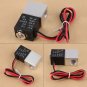 12V DC 1/4" 2 Way Normally Closed Pneumatic Electric Solenoid Air Valve Switch