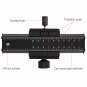 Macro Shot Focusing Focus Plate Rail Slider 1/4 Screw For Canon DSLR SLR Camera
