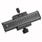 Macro Shot Focusing Focus Plate Rail Slider 1/4 Screw For Canon DSLR SLR Camera