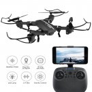 Foldable Wifi FPV RC Quadcopter 2.4GHz 6Axle 720P HD 2MP Camera Drone Helicopter
