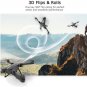 Foldable Wifi FPV RC Quadcopter 2.4GHz 6Axle 720P HD 2MP Camera Drone Helicopter