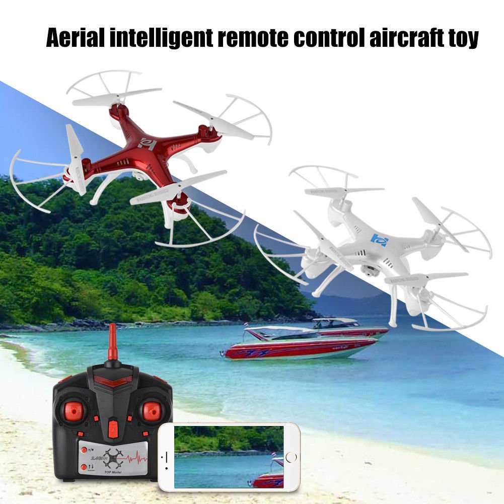 2.4GHz WIFI FPV Remote Control RC Quadcopter Headless Mode Drone Toy With Camera