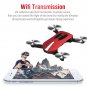 Selfie Foldable RC Quadcopter Wifi FPV Phone Control 2MP HD Camera Pocket Drone