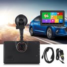 7inch 800*480 Android 4.4 Car GPS Navigation 1080P DVR Recorder BT FM 512MB 8G