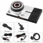 WiFi Dual Lens 5" HD 1080P Car DVR Video Recorder Rearview Mirror Dash Camera