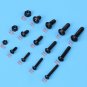 440pcs M3 M4 M5 Alloy Steel Hex Socket Button Head Screws Nuts with Case EM