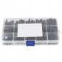 440pcs M3 M4 M5 Alloy Steel Hex Socket Button Head Screws Nuts with Case EM