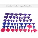 52Pcs Car Auto Body PDR Paintless Dent Repair Tool Hail Removal Puller Glue Tabs
