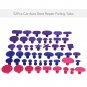 52Pcs Car Auto Body PDR Paintless Dent Repair Tool Hail Removal Puller Glue Tabs