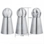3pcs Sphere Ball Tips Icing Piping Nozzles Tips Pastry Cake Cupcake Decorations