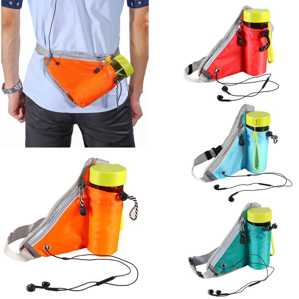Running Cycling Jogging Water Bottle MP3 Smartphone Holder Waist Bag Pouch Belt