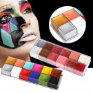 Professional 1 Set 12 Colors Flash Tattoo Face Body Paint Oil Painting Art LY