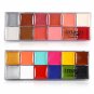 Professional 1 Set 12 Colors Flash Tattoo Face Body Paint Oil Painting Art LY