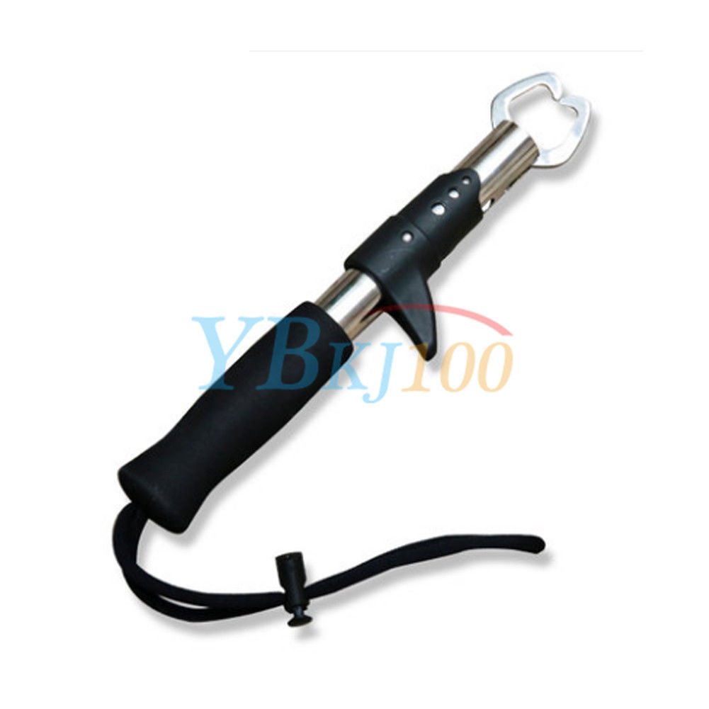 Fishing Gripper Stainless Steel Fish Lip Grabber Grip Trigger Tackle Durable New