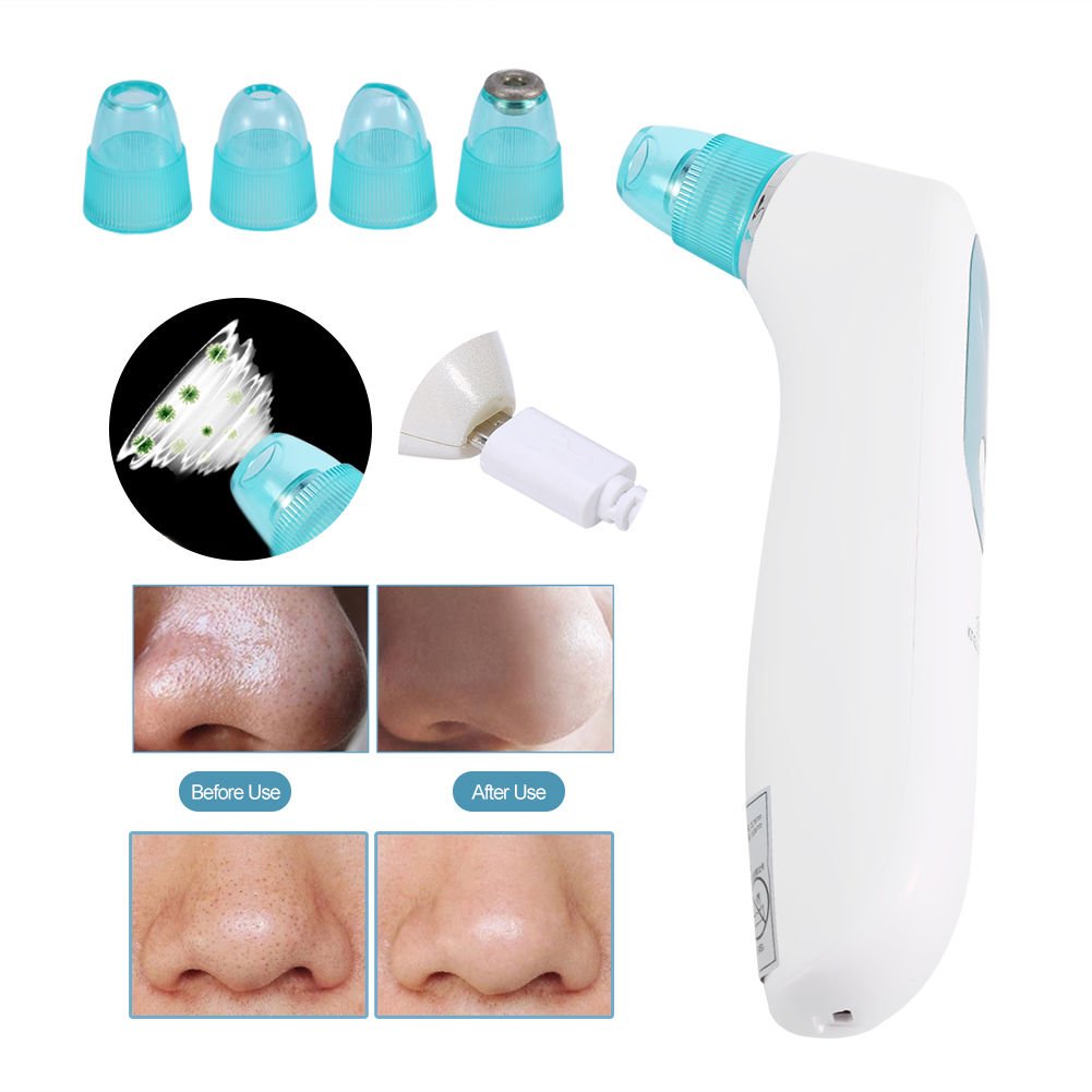 Facial Pore Cleaner Nose Blackhead Acne Remover Face Care Vacuum Suction Tool mz