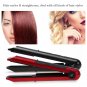 Portable Cordless USB rechargeable Ceramic Hair Straightener Curling Iron Tool
