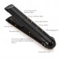 Portable Cordless USB rechargeable Ceramic Hair Straightener Curling Iron Tool